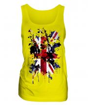 Union Jack Abstract Print Ladies Vest