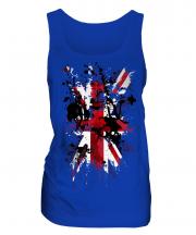 Union Jack Abstract Print Ladies Vest