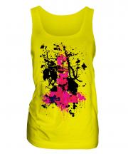 Grunge Cross Ladies Vest