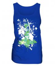 Grunge Cross Ladies Vest