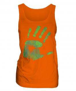 Hand Print Ladies Vest