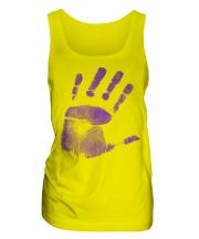 Hand Print Ladies Vest