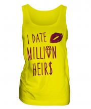 I Date Million Heirs Ladies Vest