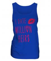 I Date Million Heirs Ladies Vest