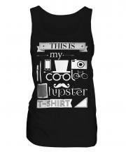This Is My Cool Hipster T-Shirt Ladies Vest