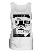 This Is My Cool Hipster T-Shirt Ladies Vest