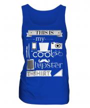This Is My Cool Hipster T-Shirt Ladies Vest