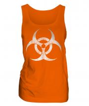 Radioactive Distressed Print Ladies Vest