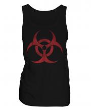 Radioactive Distressed Print Ladies Vest