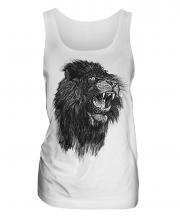 Roaring Lion Sketch Ladies Vest