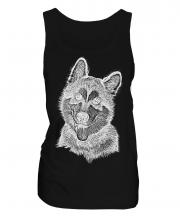 Alaskan Malamute Sketch Ladies Vest