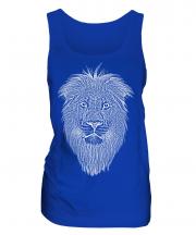 Lion Sketch Ladies Vest