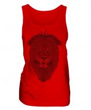 Lion Sketch Ladies Vest