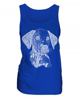 Dalmation Sketch Ladies Vest