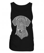 Great Dane Sketch Ladies Vest