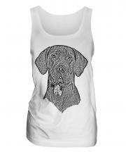 Great Dane Sketch Ladies Vest