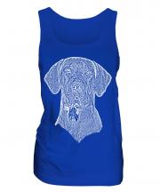 Great Dane Sketch Ladies Vest