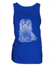 Havanese Sketch Ladies Vest