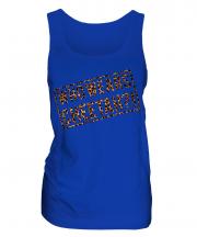 Who Wears Cheetah?! Ladies Vest