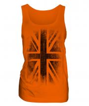 Union Jack Faded Print Ladies Vest