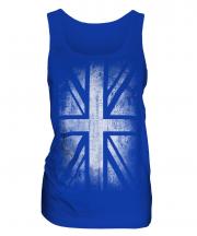 Union Jack Faded Print Ladies Vest