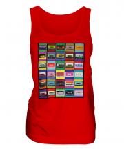Pop Art Cassette Tapes Ladies Vest