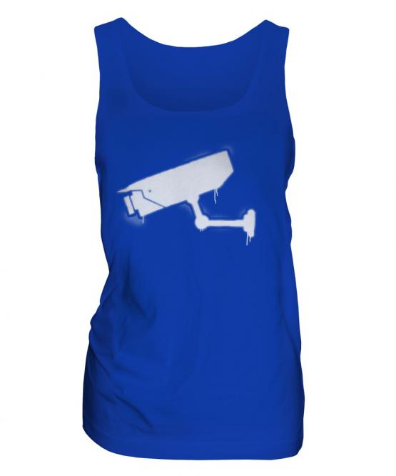 Cctv Graffiti Ladies Vest