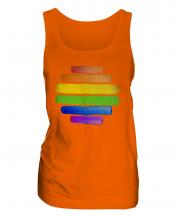 Gay Pride Watercolour Ladies Vest
