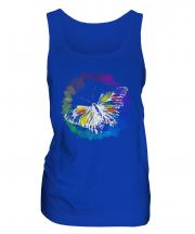 Butterfly Watercolour Ladies Vest