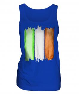 Ireland Flag Watercolour Ladies Vest