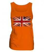 Union Jack Distressed Flag Ladies Vest