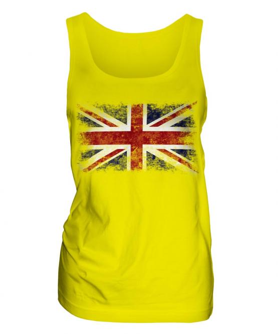Union Jack Distressed Flag Ladies Vest
