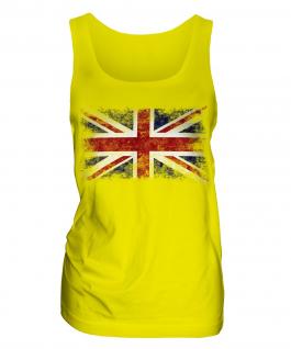Union Jack Distressed Flag Ladies Vest