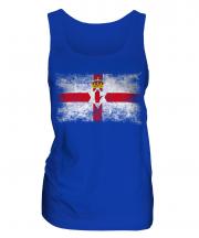 Northern Ireland Distressed Flag Ladies Vest