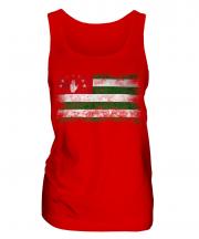 Abkhazia Distressed Flag Ladies Vest