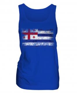 Ajaria Distressed Flag Ladies Vest