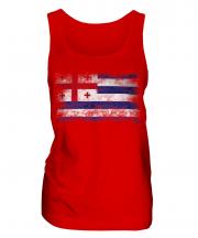 Ajaria Distressed Flag Ladies Vest