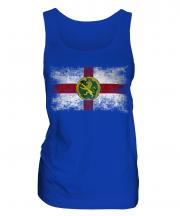 Alderney Distressed Flag Ladies Vest