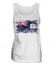 Anguilla Distressed Flag Ladies Vest