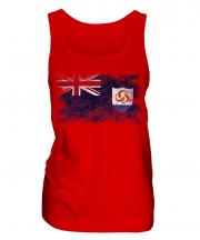 Anguilla Distressed Flag Ladies Vest