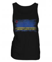 Aruba Distressed Flag Ladies Vest