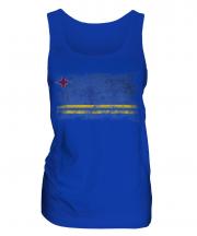 Aruba Distressed Flag Ladies Vest