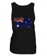 Australia Distressed Flag Ladies Vest