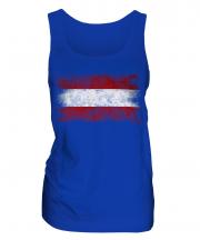 Austria Distressed Flag Ladies Vest