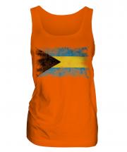 Bahamas Distressed Flag Ladies Vest