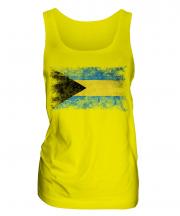 Bahamas Distressed Flag Ladies Vest