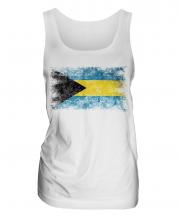 Bahamas Distressed Flag Ladies Vest