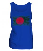 Bangladesh Distressed Flag Ladies Vest
