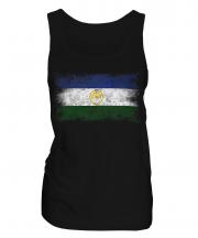 Bashkortostan Distressed Flag Ladies Vest