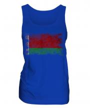 Belarus Distressed Flag Ladies Vest
